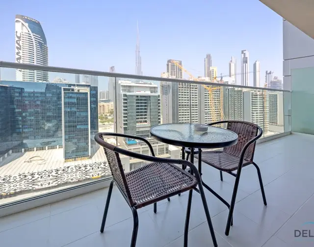 Distinguished 1-Bedroom at Vera Tower — Business Bay