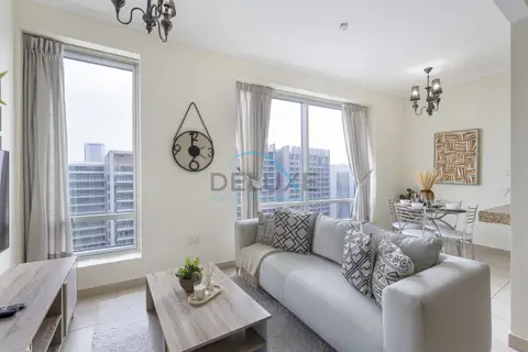 Tranquil 1-Bedroom in Burj Views Tower — Downtown Dubai