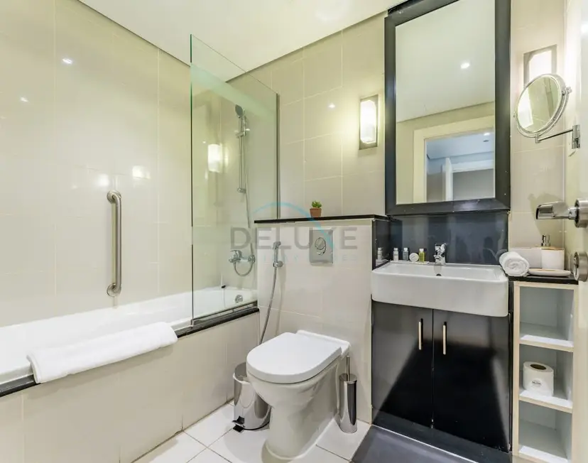 Pool and City View 1-Bedroom Near Dubai Water Canal, The Cosmopolitan — Business Bay — photo 16