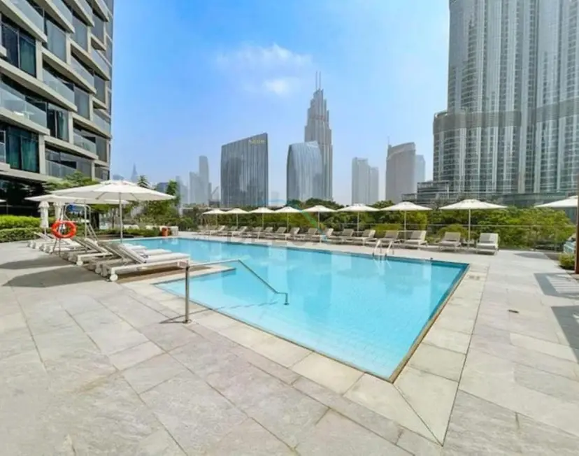 Overlooking Burj Khalifa and Fountain Views from Living to Bedrooms — Downtown Dubai — photo 39