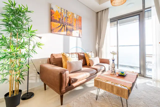 Close to Dubai Water Canal 1-Bedroom with Balcony, Aykon City 2 Tower — Business Bay