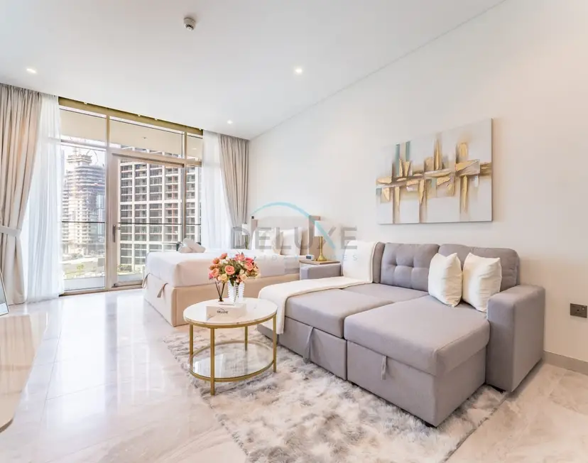 Furnished Studio with Burj Khalifa View, Near Dubai Water Canal — Business Bay — photo 11