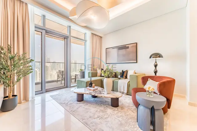Breathtaking Burj Khalifa Views from a High-Floor 3-Bedroom — Downtown Dubai