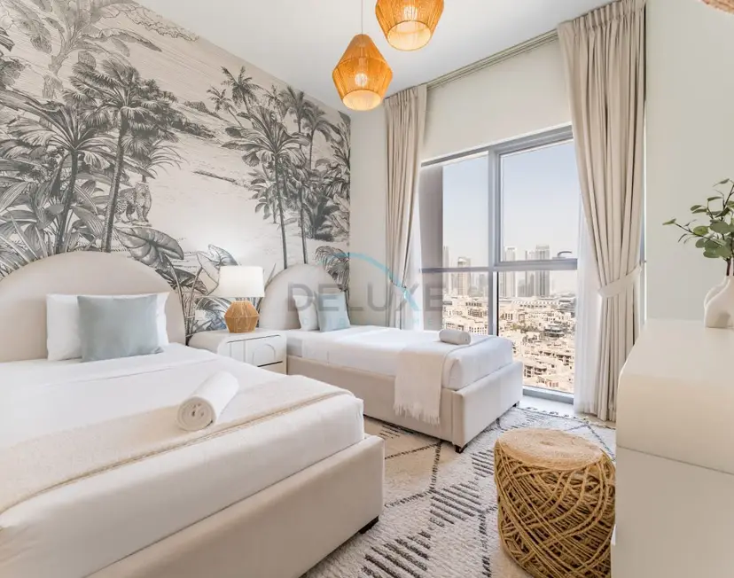 Iconic Burj Khalifa View 2-Bedroom with Assistant Room — Downtown Dubai — photo 4