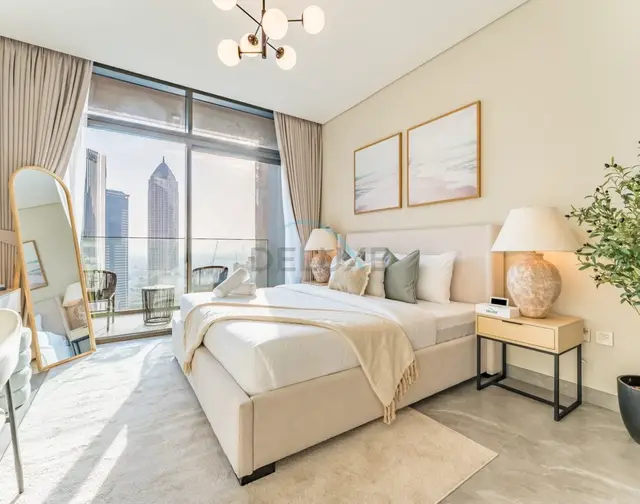 Studio with Dubai Canal View, Walking Distance to Metro Station — Business Bay