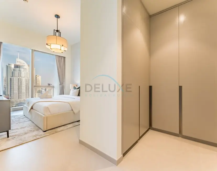 High-Floor Luxury 2-Bedroom with Full Burj Khalifa & Fountain Views — Downtown Dubai — photo 18