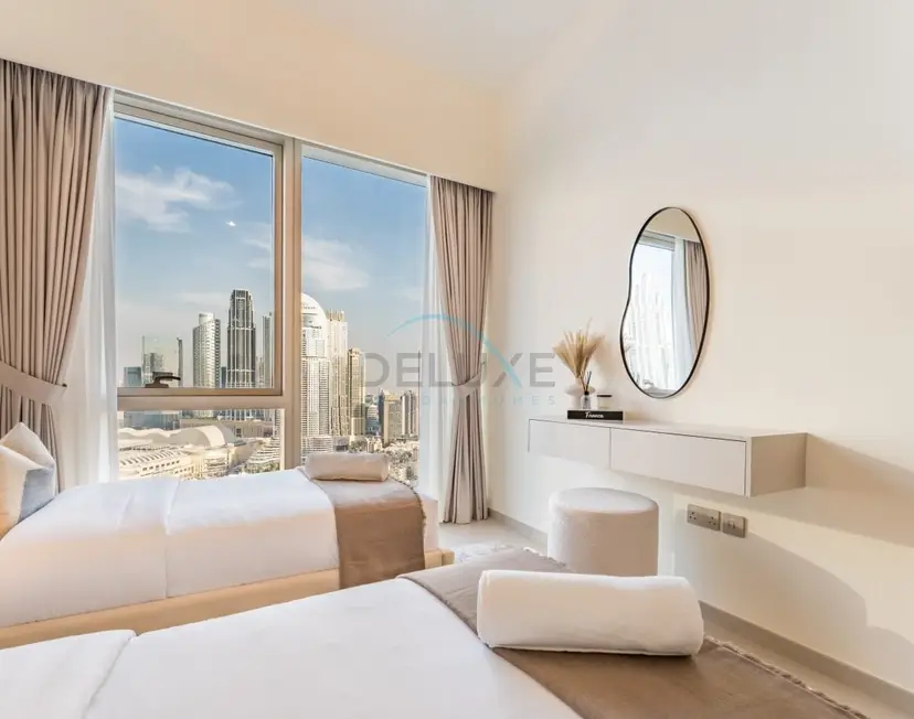 High-Floor Luxury 2-Bedroom with Full Burj Khalifa & Fountain Views — Downtown Dubai — photo 23