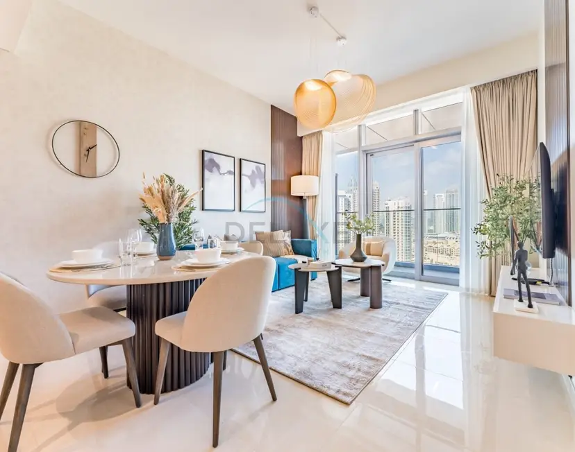 High-Floor Balcony with Burj Khalifa View and Assistant Room — Downtown Dubai — photo 9