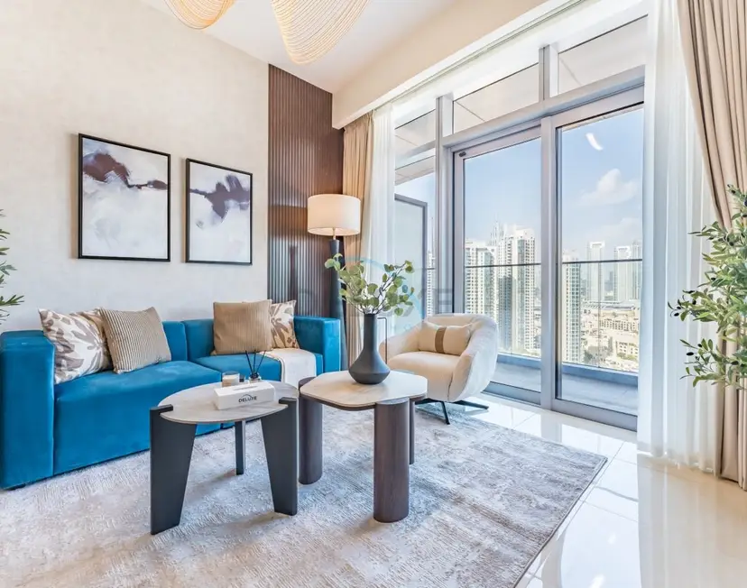 High-Floor Balcony with Burj Khalifa View and Assistant Room — Downtown Dubai — photo 2