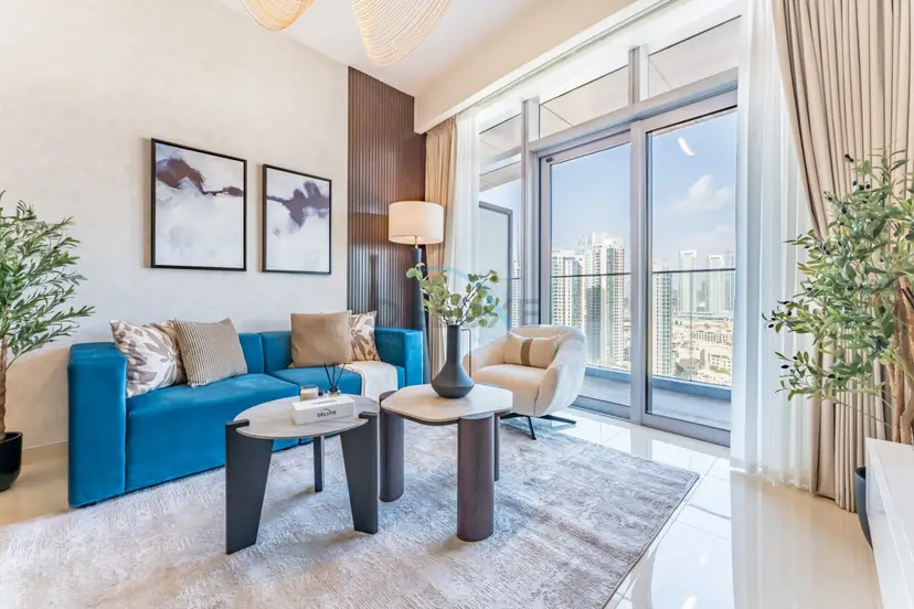 High-Floor Balcony with Burj Khalifa View and Assistant Room — Downtown Dubai — photo 1