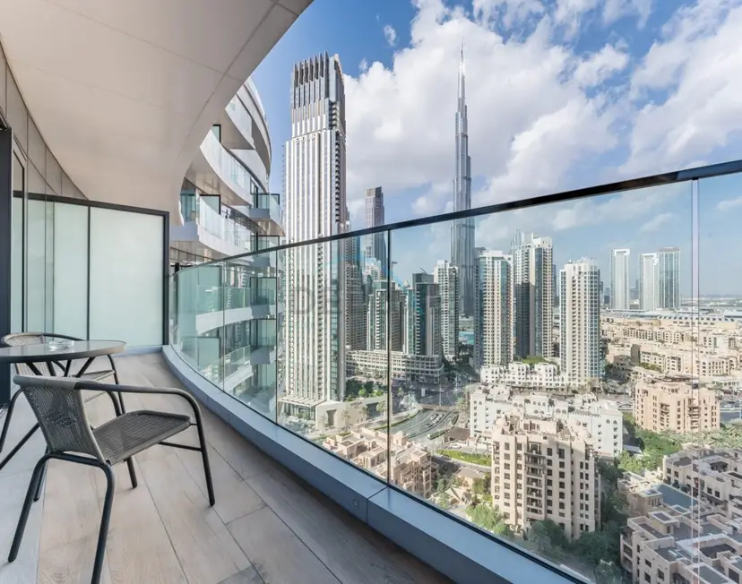 High-Floor Balcony with Burj Khalifa View and Assistant Room — Downtown Dubai — photo 7