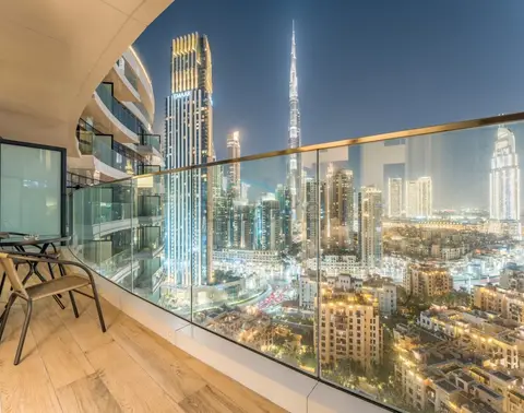 High-Floor Balcony with Burj Khalifa View and Assistant Room — Downtown Dubai — photo 3