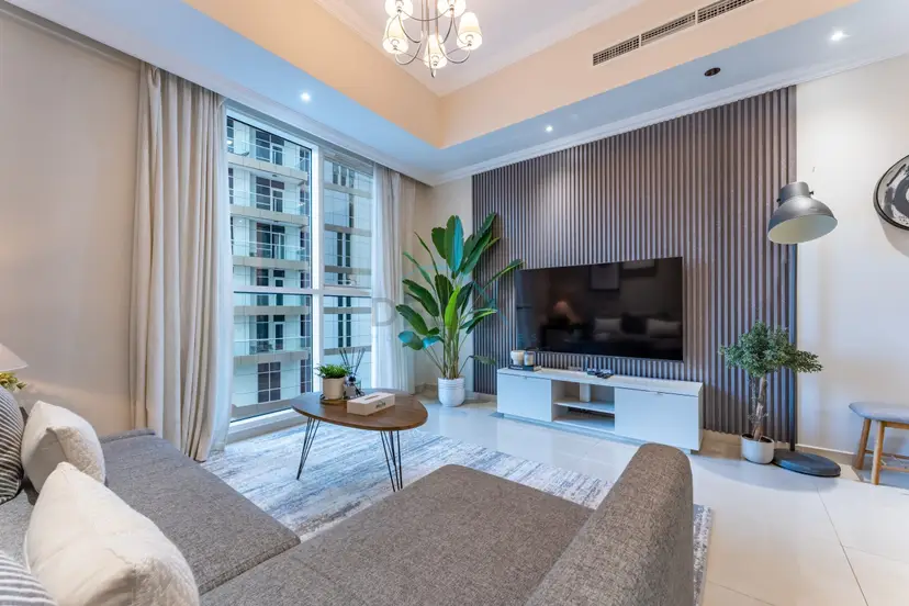 Sophisticated 1-Bedroom, Walk to Dubai Mall & Fountain - Dunya Tower — Downtown Dubai — photo 1
