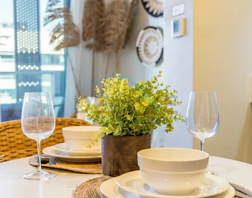 Contemporary 1-Bedroom Boho Oasis with Canal Views — Business Bay — photo 8
